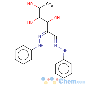 CAS No:6035-61-6 L-lyxo-Hexos-2-ulose,6-deoxy-, bis(phenylhydrazone) (9CI)