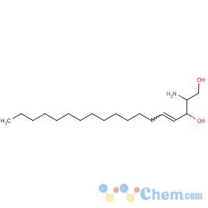 CAS No:6036-75-5 (E,2R,3S)-2-aminooctadec-4-ene-1,3-diol