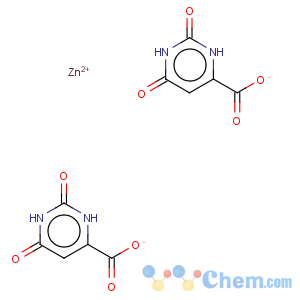 CAS No:60388-02-5 Zinc,bis(1,2,3,6-tetrahydro-2,6-dioxo-4-pyrimidinecarboxylato-kN3,kO4)-, (T-4)-