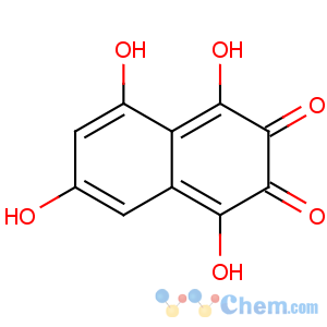 CAS No:604-46-6 1,4,5,7-tetrahydroxynaphthalene-2,3-dione