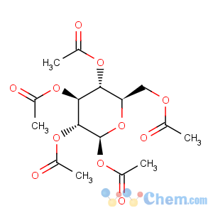 CAS No:604-69-3 beta-D-Glucose pentaacetate