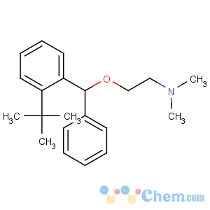 CAS No:604-74-0 2-[(2-tert-butylphenyl)-phenylmethoxy]-N,N-dimethylethanamine