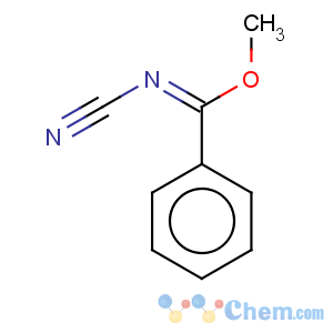 CAS No:6041-23-2 Benzenecarboximidicacid, N-cyano-, methyl ester