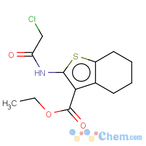 CAS No:60442-41-3 Benzo[b]thiophene-3-carboxylicacid, 2-[(2-chloroacetyl)amino]-4,5,6,7-tetrahydro-, ethyl ester
