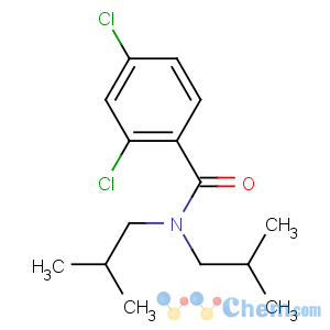CAS No:6049-19-0 2,4-dichloro-N,N-bis(2-methylpropyl)benzamide