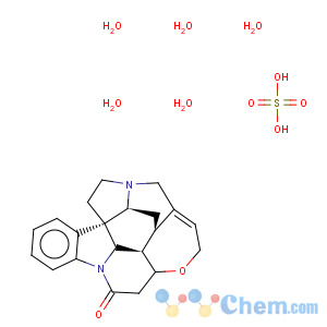 CAS No:60491-10-3 Strychnine sulfate pentahydrate