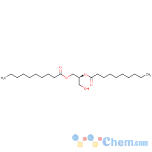 CAS No:60514-49-0 Decanoic acid,1,1'-[(1S)-1-(hydroxymethyl)-1,2-ethanediyl] ester