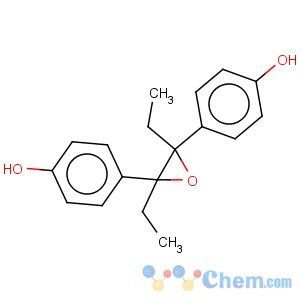 CAS No:6052-82-0 Phenol,4,4'-(2,3-diethyl-2,3-oxiranediyl)bis-