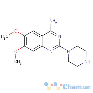 CAS No:60547-97-9 6,7-dimethoxy-2-piperazin-1-ylquinazolin-4-amine