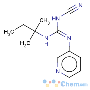CAS No:60559-98-0 n-cyano-n'-(1,1-dimethylpropyl)-n''-3-pyridylguanidine