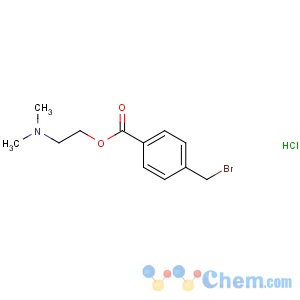 CAS No:60561-89-9 Benzoic acid, 4-(bromomethyl)-, 2-(dimethylamino)ethyl ester, hydrochloride