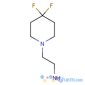 CAS No:605659-03-8 1-Piperidineethanamine,4,4-difluoro-