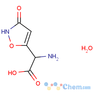 CAS No:60573-88-8 2-amino-2-(3-oxo-1,2-oxazol-5-yl)acetic acid