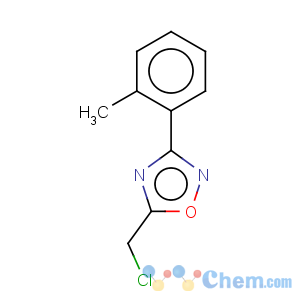 CAS No:60580-24-7 5-(chloromethyl)-3-(2-methylphenyl)-1,2,4-oxadiazole
