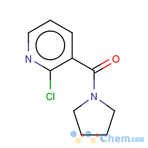 CAS No:60597-68-4 2-chloro-3-(pyrrolidin-1-ylcarbonyl)pyridine
