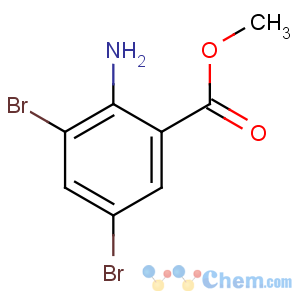 CAS No:606-00-8 methyl 2-amino-3,5-dibromobenzoate