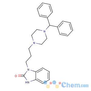 CAS No:60607-34-3 3-[3-(4-benzhydrylpiperazin-1-yl)propyl]-1H-benzimidazol-2-one