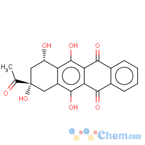 CAS No:60660-75-5 5,12-Naphthacenedione,9-acetyl-7,8,9,10-tetrahydro-6,7,9,11-tetrahydroxy-, (7S,9S)-