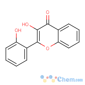 CAS No:6068-76-4 3-hydroxy-2-(2-hydroxyphenyl)chromen-4-one