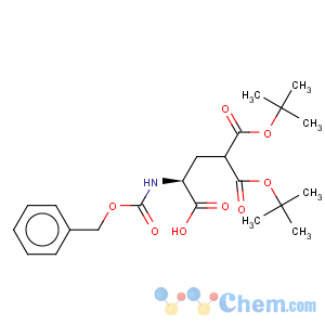 CAS No:60686-50-2 1,1,3-Propanetricarboxylicacid, 3-[[(phenylmethoxy)carbonyl]amino]-, 1,1-bis(1,1-dimethylethyl) ester,(3S)-