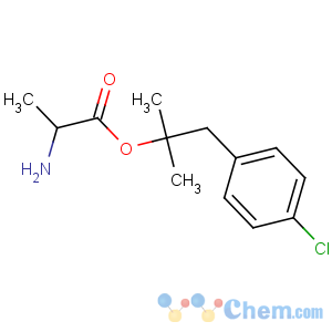CAS No:60719-83-7 Alanine,2-(4-chlorophenyl)-1,1-dimethylethyl ester, hydrochloride (1:1)