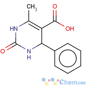 CAS No:60750-37-0 5-Pyrimidinecarboxylicacid, 1,2,3,4-tetrahydro-6-methyl-2-oxo-4-phenyl-