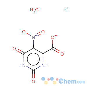 CAS No:60779-49-9 4-Pyrimidinecarboxylicacid, 1,2,3,6-tetrahydro-5-nitro-2,6-dioxo-, potassium salt (1:?)