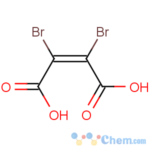 CAS No:608-37-7 2-Butenedioic acid,2,3-dibromo-, (2Z)-