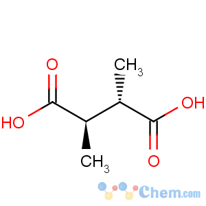 CAS No:608-40-2 Butanedioic acid,2,3-dimethyl-, (2R,3S)-rel-