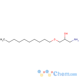 CAS No:60812-35-3 2-Propanol,1-amino-3-(decyloxy)-