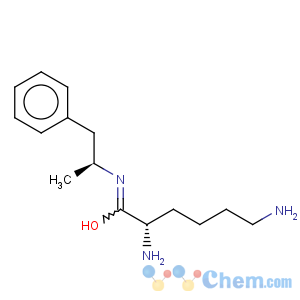 CAS No:608137-32-2 N-[(2S)-1-phenylpropan-2-yl]-L-lysinamide