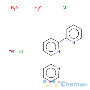 CAS No:60819-00-3 chloro(2,2':6',2''-terpyridine)platinum(ii) chloride dihydrate