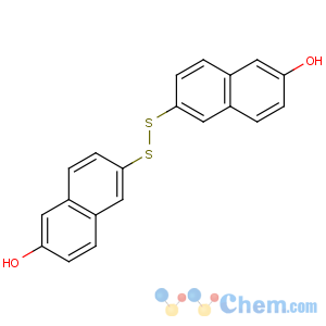 CAS No:6088-51-3 6-[(6-hydroxynaphthalen-2-yl)disulfanyl]naphthalen-2-ol