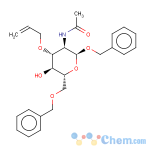 CAS No:60920-82-3 a-D-Glucopyranoside, phenylmethyl2-(acetylamino)-2-deoxy-6-O-(phenylmethyl)-3-O-2-propen-1-yl-