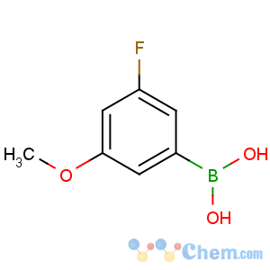 CAS No:609807-25-2 (3-fluoro-5-methoxyphenyl)boronic acid
