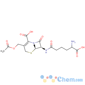 CAS No:61-24-5 7-(5-amino-5-carboxyvaleramido)cephalosporanic acid