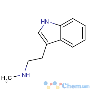 CAS No:61-49-4 2-(1H-indol-3-yl)-N-methylethanamine