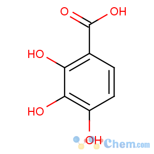 CAS No:610-02-6 2,3,4-trihydroxybenzoic acid