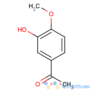 CAS No:6100-74-9 1-(3-hydroxy-4-methoxyphenyl)ethanone