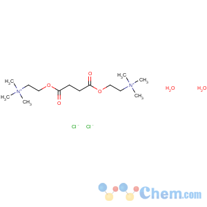 CAS No:6101-15-1 trimethyl-[2-[4-oxo-4-[2-(trimethylazaniumyl)ethoxy]butanoyl]oxyethyl]<br />azanium