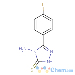 CAS No:61019-25-8 3H-1,2,4-Triazole-3-thione,4-amino-5-(4-fluorophenyl)-2,4-dihydro-
