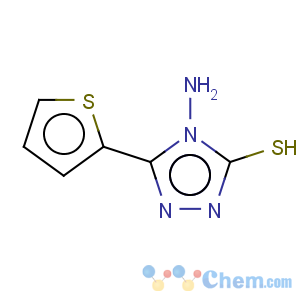 CAS No:61019-27-0 3H-1,2,4-Triazole-3-thione,4-amino-2,4-dihydro-5-(2-thienyl)-