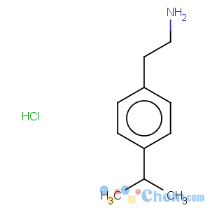 CAS No:61035-87-8 Benzeneethanamine,4-(1-methylethyl)-, hydrochloride (1:1)
