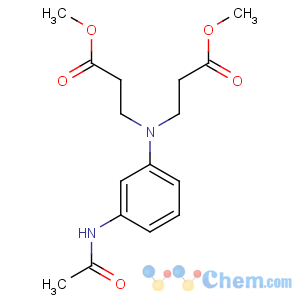 CAS No:61038-96-8 methyl 3-(3-acetamido-N-(3-methoxy-3-oxopropyl)anilino)propanoate