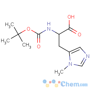 CAS No:61070-22-2 (2S)-3-(3-methylimidazol-4-yl)-2-[(2-methylpropan-2-yl)oxycarbonylamino]<br />propanoic acid
