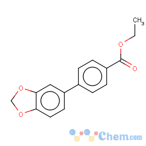 CAS No:61097-62-9 ETHYL 4-BENZO[1,3]DIOXOL-5-YL-BENZOATE