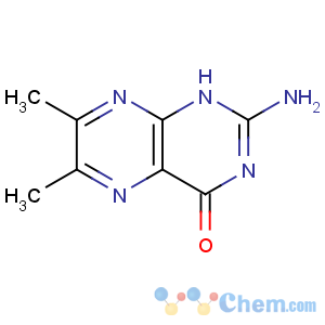 CAS No:611-55-2 2-amino-6,7-dimethyl-1H-pteridin-4-one