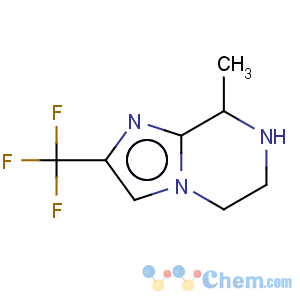 CAS No:611240-70-1 Imidazo[1,2-a]pyrazine,5,6,7,8-tetrahydro-8-methyl-2-(trifluoromethyl)-