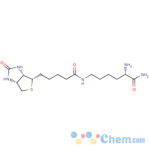 CAS No:61125-53-9 1H-Thieno[3,4-d]imidazole-4-pentanamide,N-[(5S)-5,6-diamino-6-oxohexyl]hexahydro-2-oxo-, (3aS,4S,6aR)-