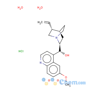 CAS No:6119-47-7 Quinine hydrochloride dihydrate